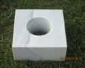 Marble flower pot holder